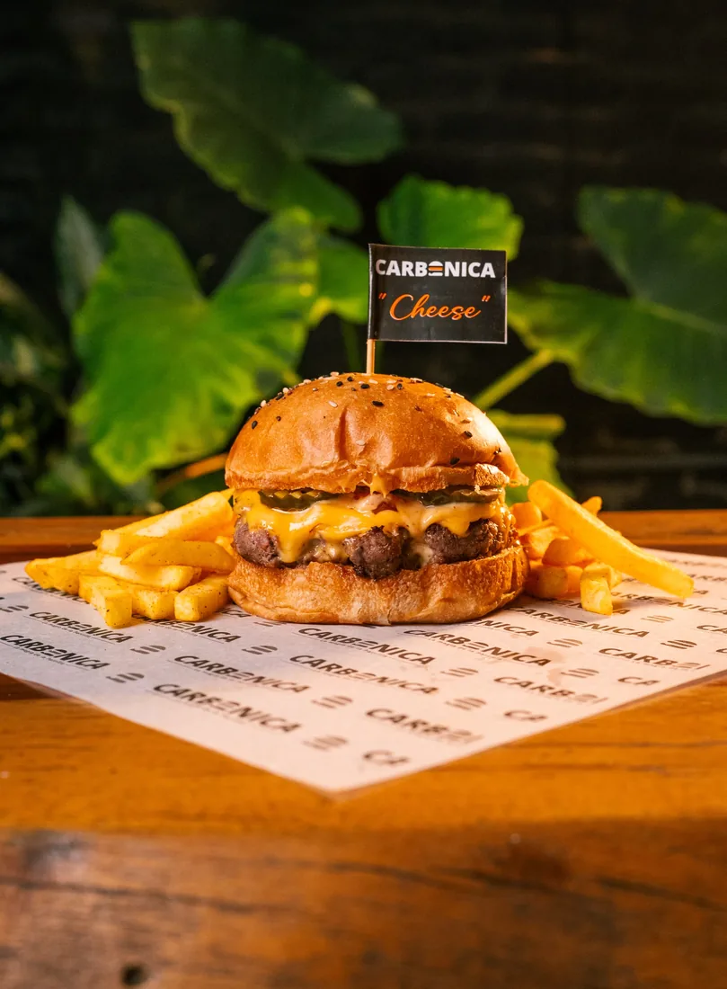 Cheese Burger de Carbónica